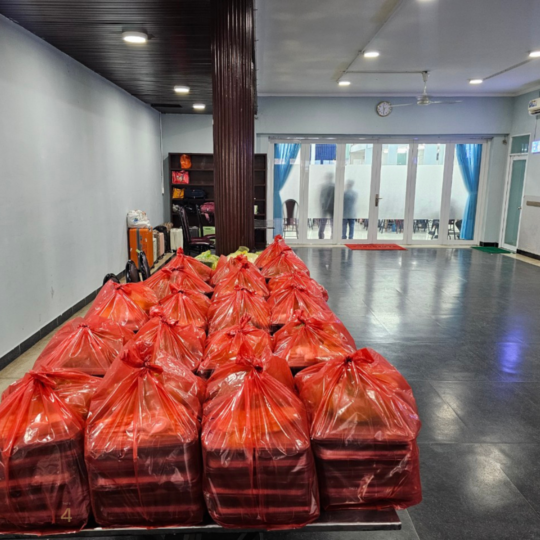 Quy trình đóng gói suất ăn Đồng Khởi Catering